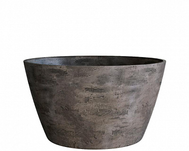 Кашпо Concretika  Bowl D52 H29 Concrete Grey Dark