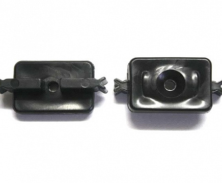 Клипса пластик для лаги из металла MasterDeck цвет черный