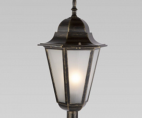 Уличный светильник Elektrostandard IP44 GL 1014F черное золото