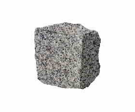 Брусчатка гранитная 100x100x80 мм колотая Камбулатовское месторождение