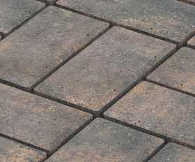 Брусчатка Stellard 200x100x80 мм Браун