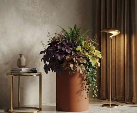 Кашпо Concretika Тюб Макси D40H60 Терракота 110 252