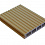 Террасная доска MasterDeck Classic 140мм*26мм узкий + широкий вельвет, цвет Клен