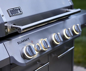 Газовый гриль Weber Summit FS38 S, Нерж. сталь 4550633