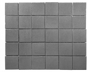 Тротуарная плитка Лидер 40 Квадрат 200х200х60 мм Серый