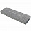 Пошаговая плита для дорожек 900х300х80 мм Серый с черным гранит