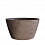 Кашпо Concretika Боул D80 H45 Смоки грей