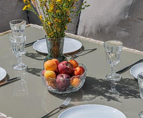 Угловой комплект Zorro Wood Double Royal Family из искусственного ротанга, цвет бежевый