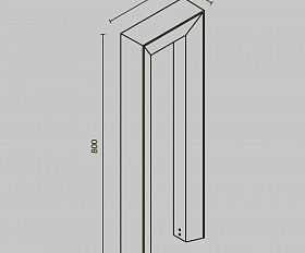 Ландшафтный светильник Frama Maytoni O469FL-L12GF3K цвет Графит
