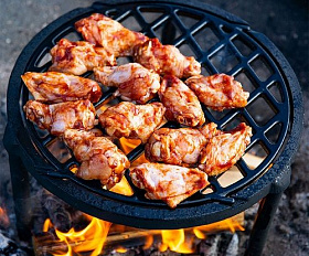 Модульная подставка Concretika с чугунной решеткой