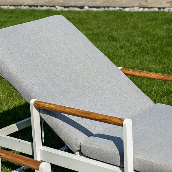 Комплект для отдыха из алюминия МАЯ белый Joygarden фото 5