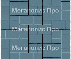 Тротуарная плитка Выбор Мюнхен Б.2. Фсм.6 60 мм Стандарт Синий