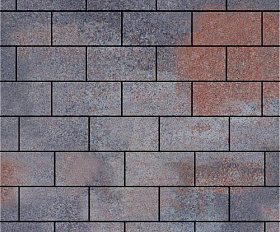 Тротуарная плитка Steinrus Прямоугольник Лайн 200х100х60 мм Абрау BackWash