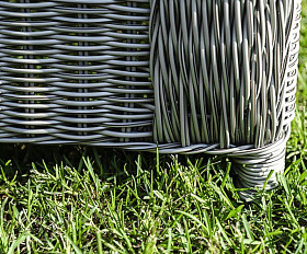 Стол плетеный кофейный из искусственного ротанга SUNSTONE Joygarden