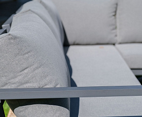 Набор для лаунж зоны из алюминия TOPA с обеденным столом Joygarden