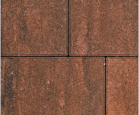 Тротуарная плитка Фабрика Готика Новый Город 40 мм Гавана