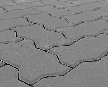 Тротуарная плитка Braer Волна 70 мм Серый