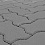 Тротуарная плитка Braer Волна 70 мм Серый