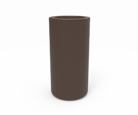 Кашпо Berkano Smoov Planter Cylinder DB Brown