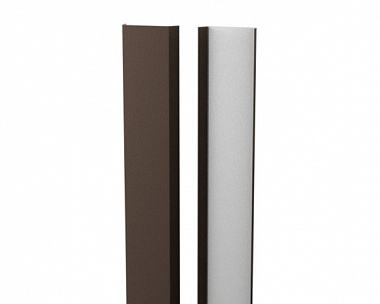 Планка декоративная (нащельник) Металлопрофиль Pekin NeoMatt 0.45 RR32