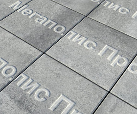 Тротуарные плиты Выбор Квадрум В.1.К.10 300х300х100 мм Искусственный камень Шунгит