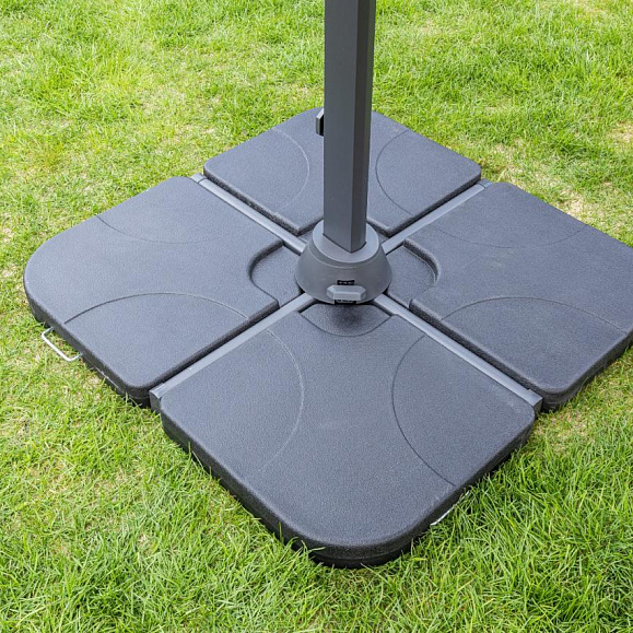 Зонт Sky Black Royal Family круглый в комплекте с утяжелителями фото 9