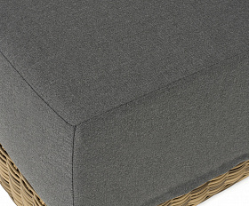 Капри модуль диванный правый с подушками, цвет соломенный