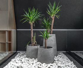 Кашпо Concretika Balcony 40x15x15 Concrete M100