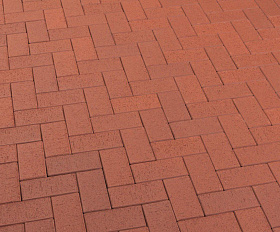 Тротуарная клинкерная брусчатка Feldhaus Klinker 402 gala plano 200*100*52мм