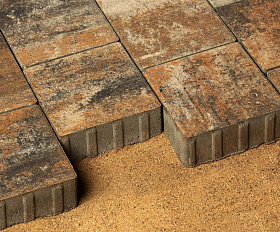 Тротуарная плитка 342 Механический завод Новый Город ColorMix 40мм Карелия