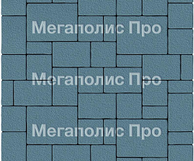 Тротуарная плитка Выбор Мюнхен Б.2. Фсм.6 60 мм гранит Синий