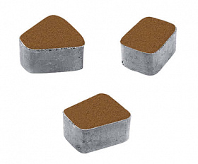 Тротуарная плитка Выбор Классико Б.2.КО.6 60 мм Оранжевый