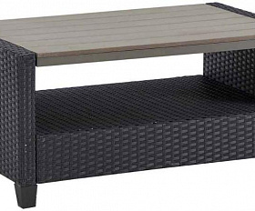 Плетеный комплект мебелис диваном AFM-804G Dark Grey