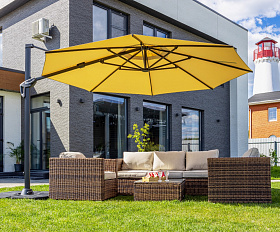 Зонт Sky Royal Family круглый в комплекте с базой