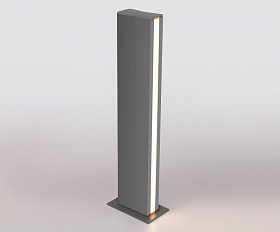 Уличный светильник Elektrostandard Flat IP54 1538 TECHNO LED серый