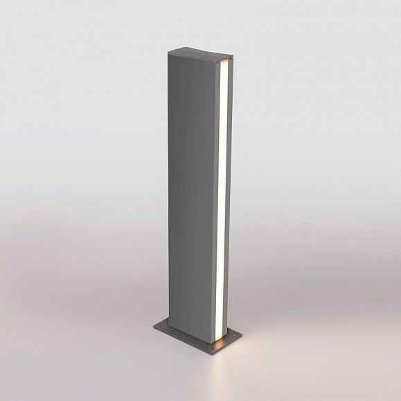 Уличный светильник Elektrostandard Flat IP54 1538 TECHNO LED серый фото 2