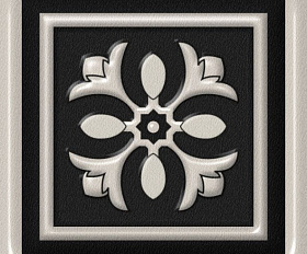 Керамогранитная плитка Estima Декоративная вставка Venezia Grey 5,8x5,8 неполированный