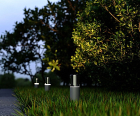 Уличный светильник Elektrostandard Hidden 35166/S серый