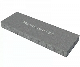 Пошаговая плита для дорожек 900х300х80 мм Серая