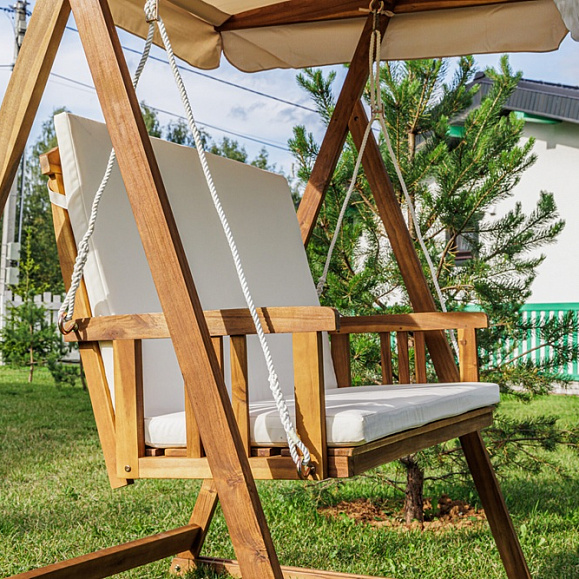 Диван-Качели Bruno Royal Family двухместные из массива акации фото 3