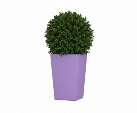 Кашпо Concretika Коник 40x40x70 Лаванда 300 6035