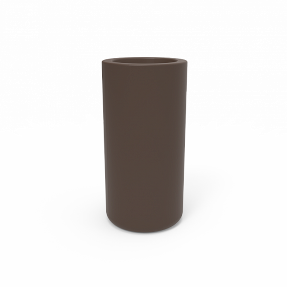 Кашпо Berkano Smoov Planter Cylinder DB Brown фото 1