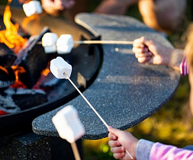 Столешница для чаши бетонная Concretika 80 см