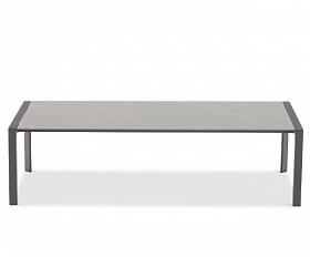 Кофейный стол Stockholm Brafritid антрацит, алюминий/закаленное стекло