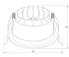Уличный светильник Elektrostandard IP54 35128/U черный
