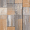 Тротуарная плитка Сиян Бавария П24-6 60 мм ColorMix Песчаник