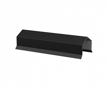 Верхняя заглушка Металлопрофиль Rancho Pe Standart 0,45 RAL9005