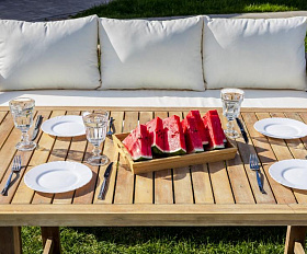 Обеденный комплект Michelle Royal Family из дерева, цвет бежевый