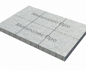 Тротуарная плитка Фабрика Готика Квадрат 400х400х60 мм Покостовский FERRO