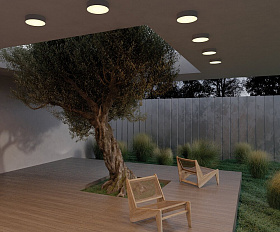 Потолочный светильник Zon IP Maytoni O431CL-L30B3K цвет Черный